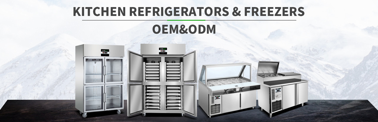 KOBU Horeca Banner Kitchen Refigerator Mesin Pendingin Komersil