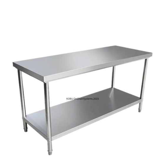 Working Table Stainless Steel KOBU Horeca Stainless