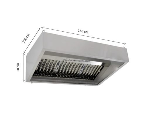Cooker Hood 150x100x50